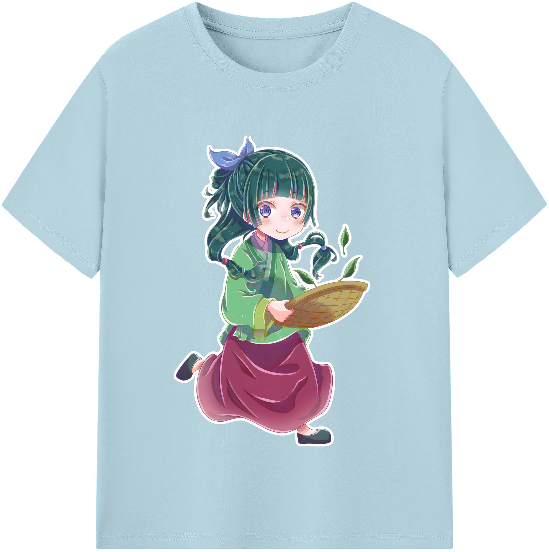 （画像用） 薬屋のひとりごと The Apothecary Diaries 綿100％半袖Tシャツ（フロントプリント）